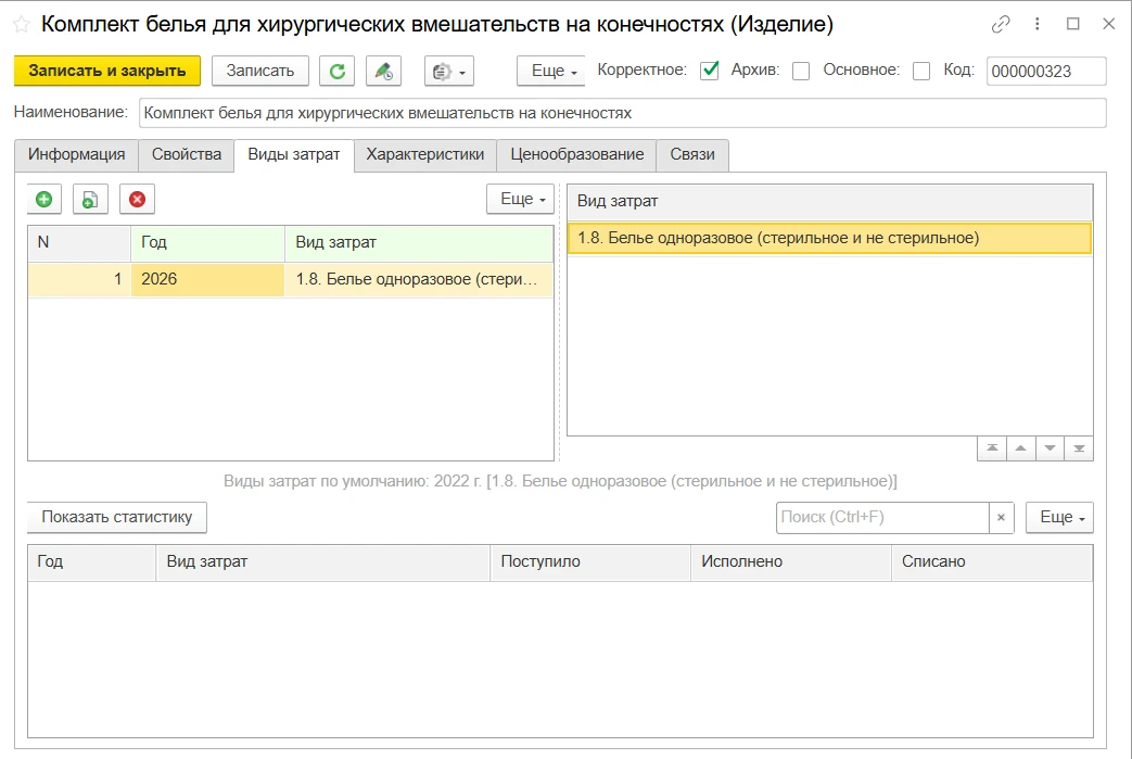 Финансирование изделия